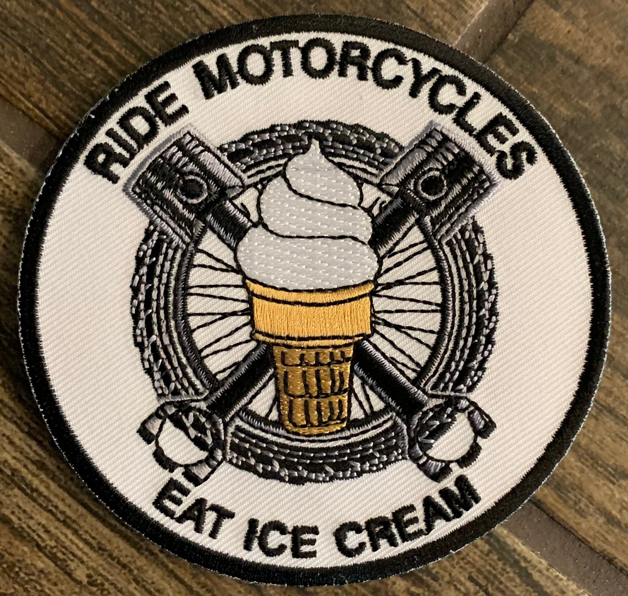 Ride Motorcycles Eat Ice Cream | Etsy