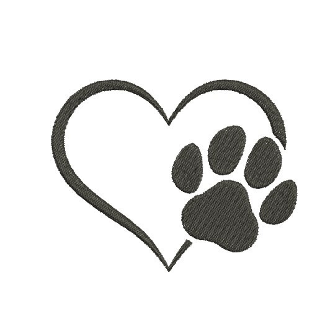 Dog Paw Embroidery Designs Dogs Embroidery Design Machine Embroidery