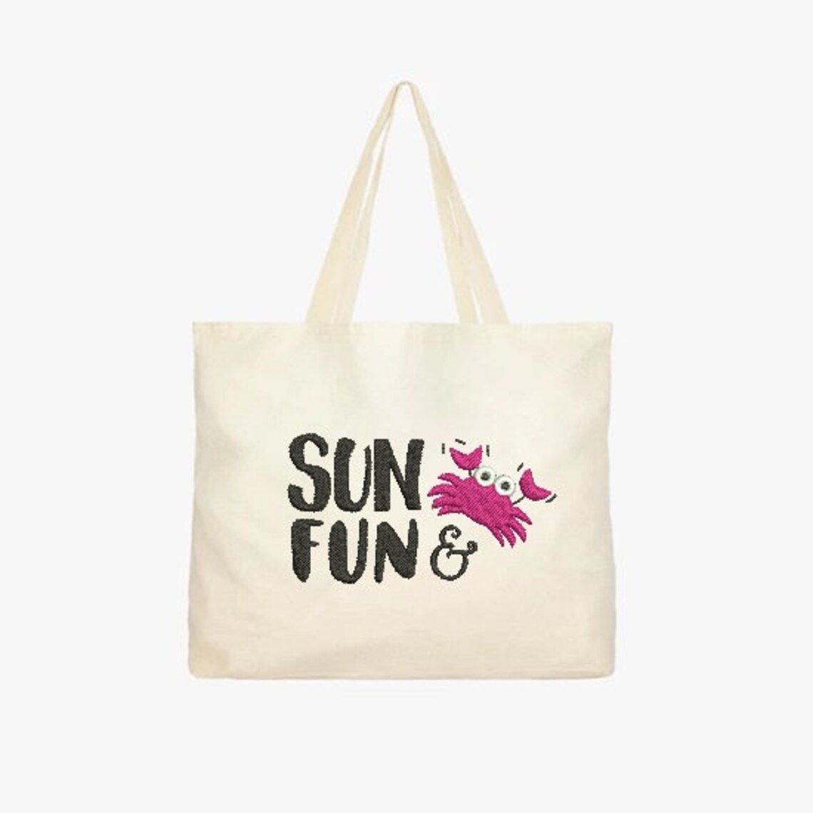 Sun Fun Vacation Embroidery
