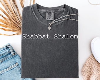 Camiseta Shabat Shalom, regalo para los que guardan el sábado, ropa judía, fe mesiánica, raíces hebreas, día de descanso, Yeshua Yahweh