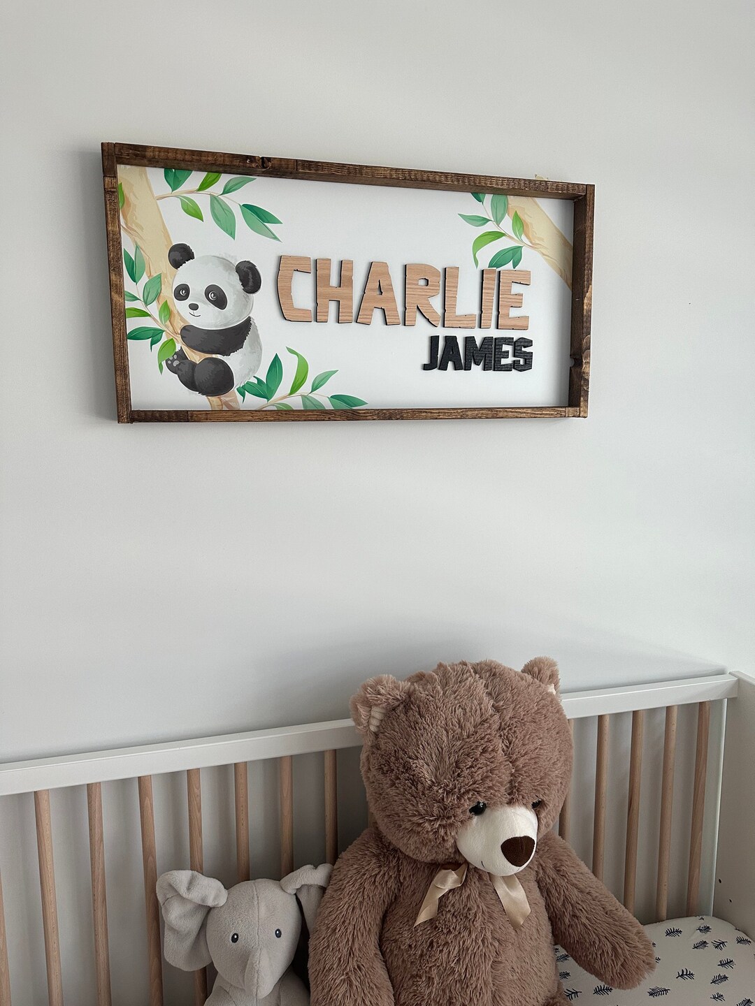 Personalized Wooden Name Sign for Nursery - Custom Nursery Decor - Etsy