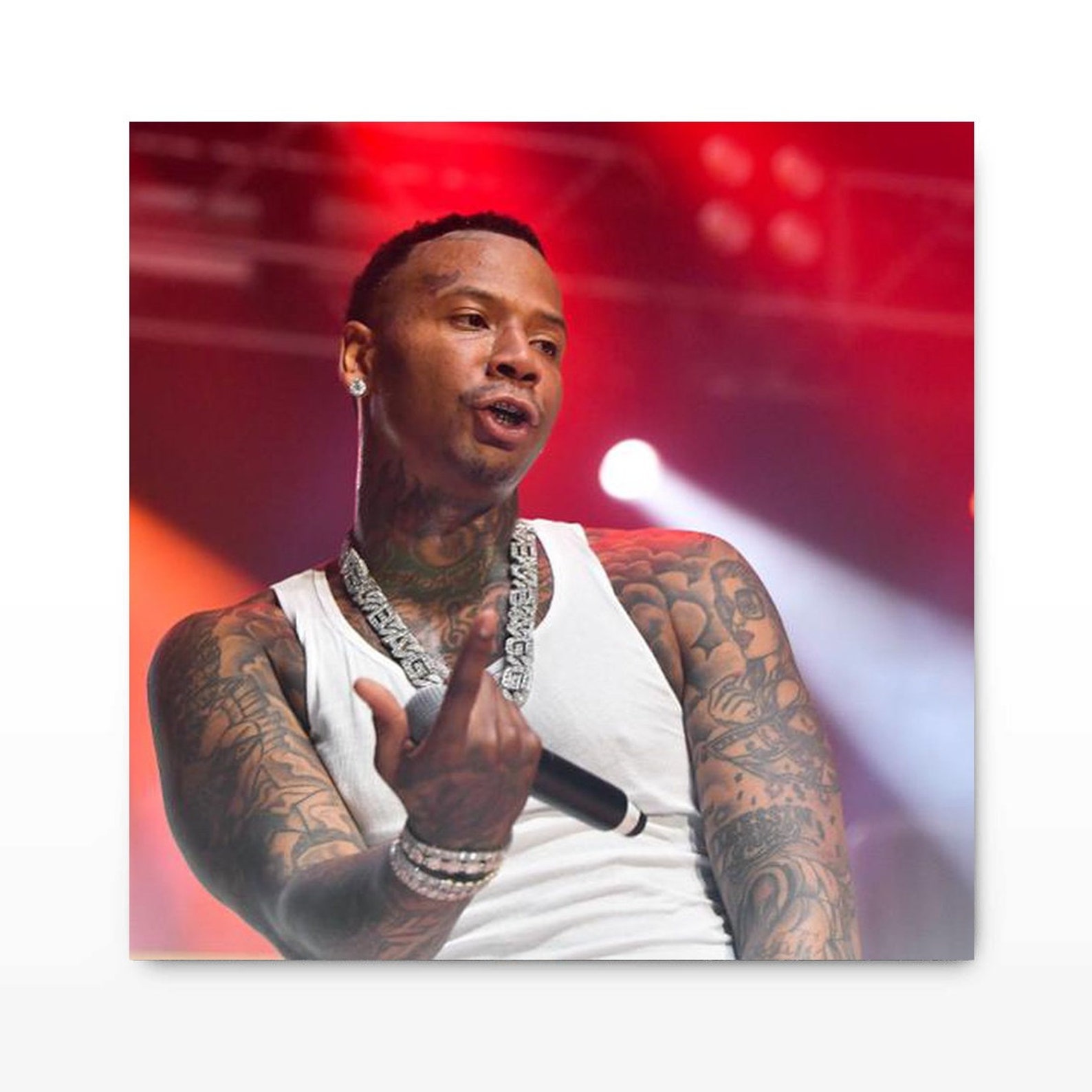 Moneybagg Yo Said Sum Music Album Cover Canvas poster Etsy