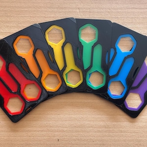 House key storage tray for ridge wallet