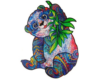 Perfect for Family Fun Fun Indoor Activity 3000 Pieces Animal Jigsaw Puzzles for Adults-Disciple and Panda-Shapes and Watchful Picture Challenging Perfect for Family Fun Fun Indoor Activity 3000 Pieces Animal Jigsaw Puzzles for Adults-Disciple and Panda-Shapes and Watchful Picture Challenging