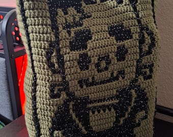 Medium Frankenstein's Monster Trick or Treat Bag (Mosaic)
