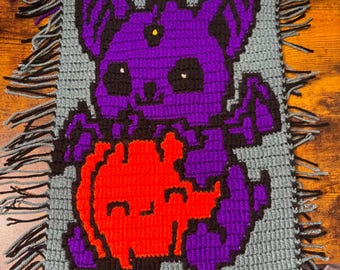 Large Batty Trick or Treat Bag (Mosaic)