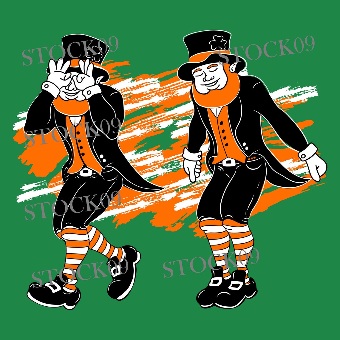 Leprechaun Griddy Dance St Ptricks Day 2023 Shirt PNG PDF Etsy