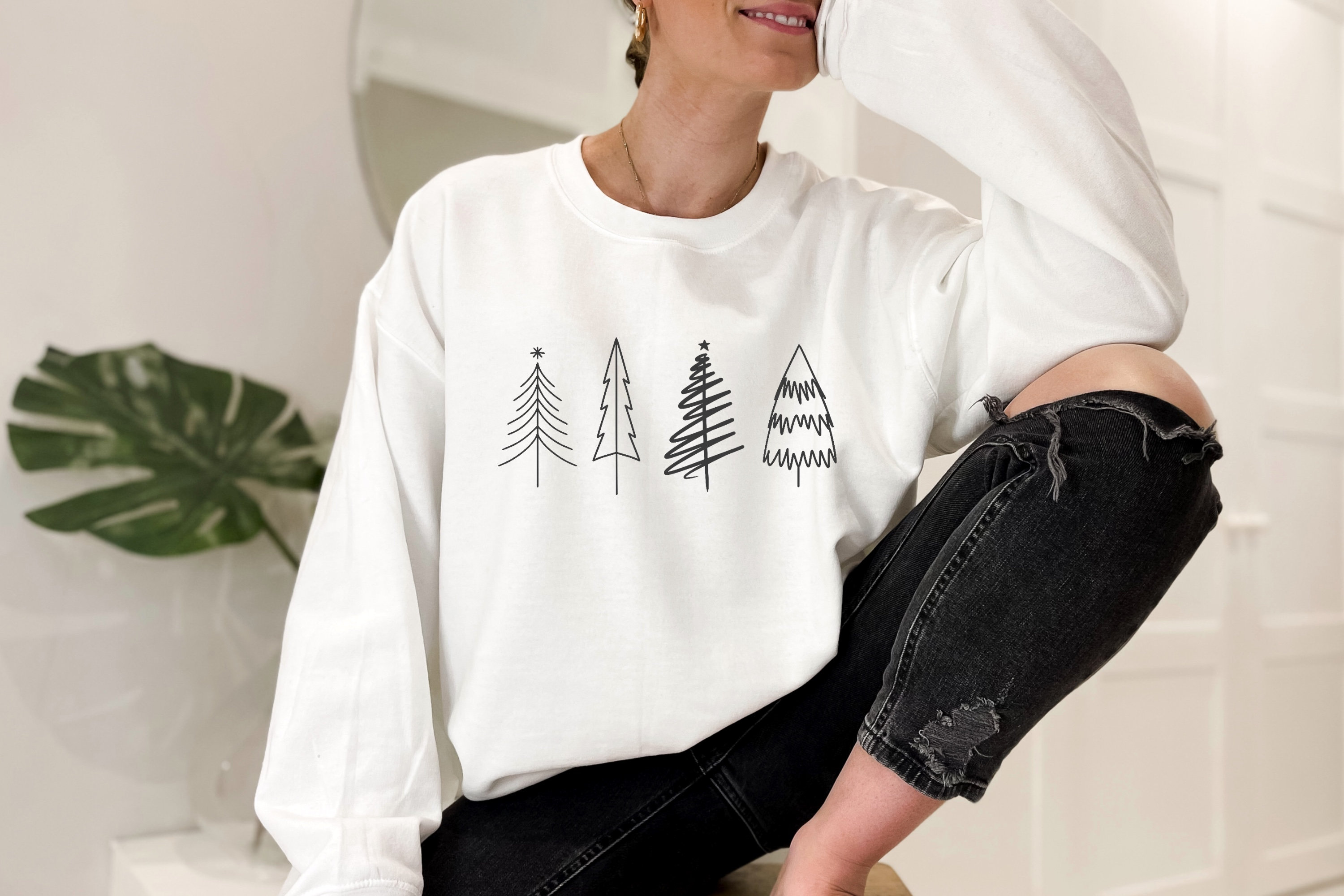10 Christmas Tree Svg and Png Files Christmas Trees Bundle  Etsy
