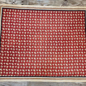 Grand textile indien vintage Palampore Block Print