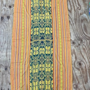 Vintage indonesische bunte Baumwolle Textil