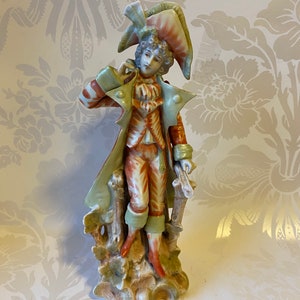 Vintage French Hand Painted Figurine