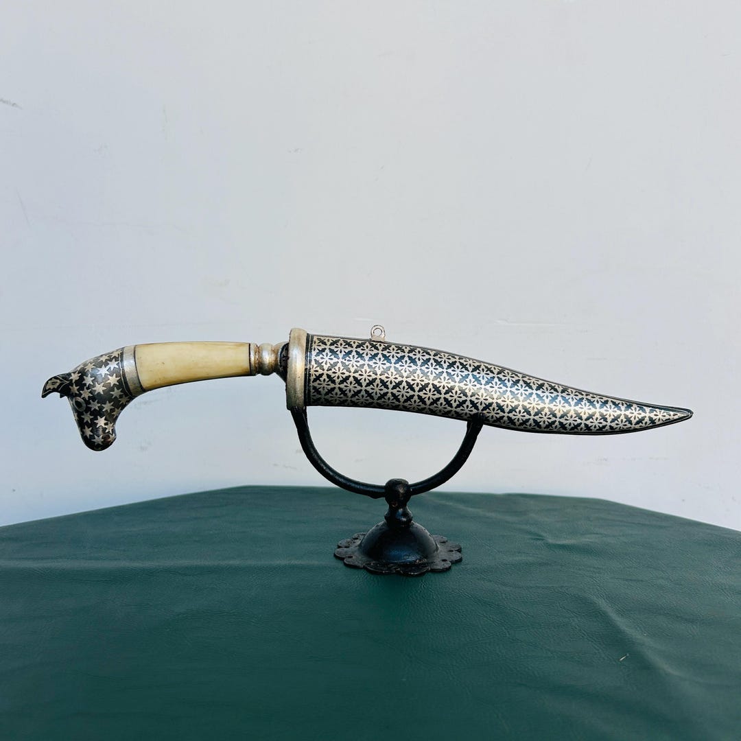 Indian Assorted Indo Persian Khanjar Dagger Knife With Beautiful Horse ...