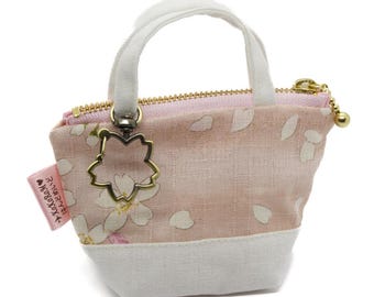Japanese Mini Mini Tote Bag Sakura // Kawaii Handmade Gift