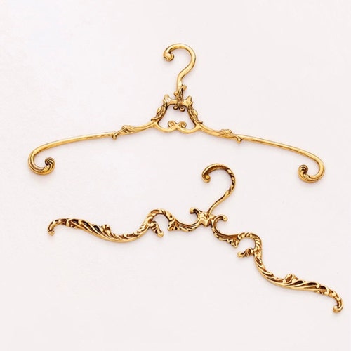 Handmade Solid Brass Clothes Hanger 