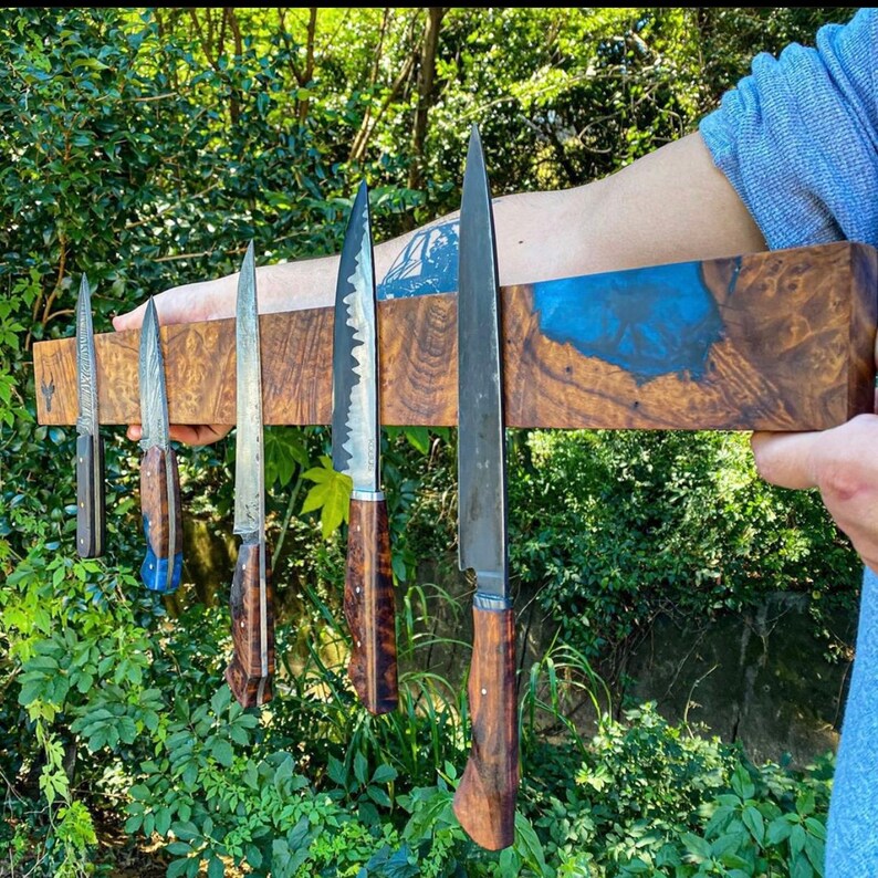 Wooden Knife Knife Holder/wooden Etsy