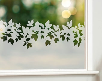 Fensterfolie Gräser, Sichtschutzfolie, Milchglasfolie, Sandstrahloptik, Glasaufkleber, Sichtschutz, Dekofolie, individuelle Größen, f026