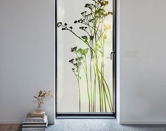 Window film door film privacy film window sticker sandblasted look glass sticker privacy protection decorative film glass door, individual sizes