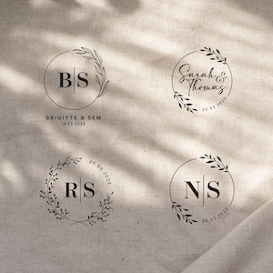 Adesivos de casamento personalizáveis, adesivos de espelho, adesivos autoadesivos, logotipo de casamento, placa de decoração de casamento, letras personalizáveis
