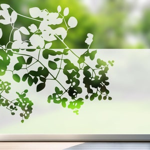 Window film, privacy film, frosted glass film, sandblasted look, glass sticker, privacy protection, decorative film, glass door, individual sizes, f031