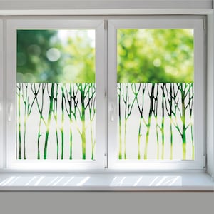 Window film, privacy film, frosted glass film, sandblasted look, glass sticker, privacy protection, decorative film, glass door, individual sizes