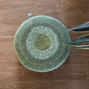 Yoga Meditation Ground living Cushion / Pillow / Puff. Organic Buckwheat / Recycled cotton. Make Your Own design !