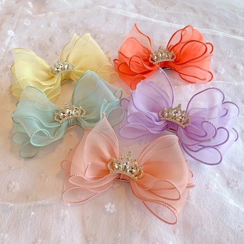 Crown Hair Clip Etsy