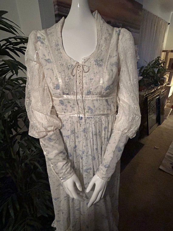 Vintage 1970’s Genuine Gunne Sax Full Length Dress - image 5