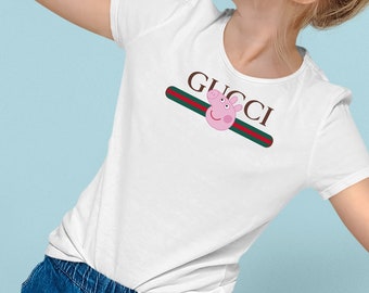 peppa pig gucci shirt etsy
