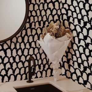 Chain Design Wallpaper, Timeless Home Decor, Traditional or Removable Wallpaper