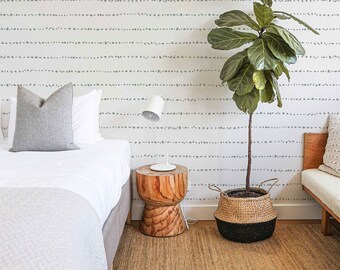 Sage Green Watercolor Spots Wallpaper, Peel and Stick or Traditional, Self-Adhesive, Renter Friendly, Removable Roll