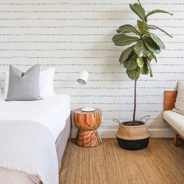 Sage Green Removable Wallpaper Etsy