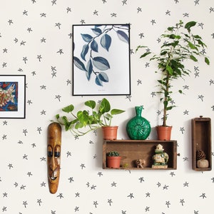 Written In The Wallpaper Removable Wallpaper Peel and Stick Wallpaper Wall Decor Home Decor Wall Art
