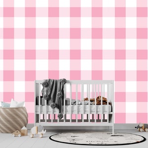 Pink Gingham Wallpaper Peel and Stick Wallpaper Removable for - Etsy Australia Pink Gingham Wallpaper Peel and Stick Wallpaper Removable for - Etsy Australia