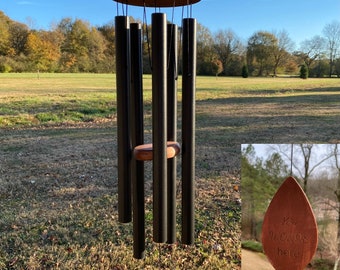 Joyous Personalized Wind chimes For Outdoor Deep Tone Metal Wind Chime. The Beautiful Spirit Sound Can Create a Sense of Peace and Relaxing