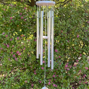 Joyous Classical Melody Outdoor Wind Chimes, Garden Musical Sound Wind Chime, Outdoor Inspirational Wind Chimes for Sympathy, Remembrances