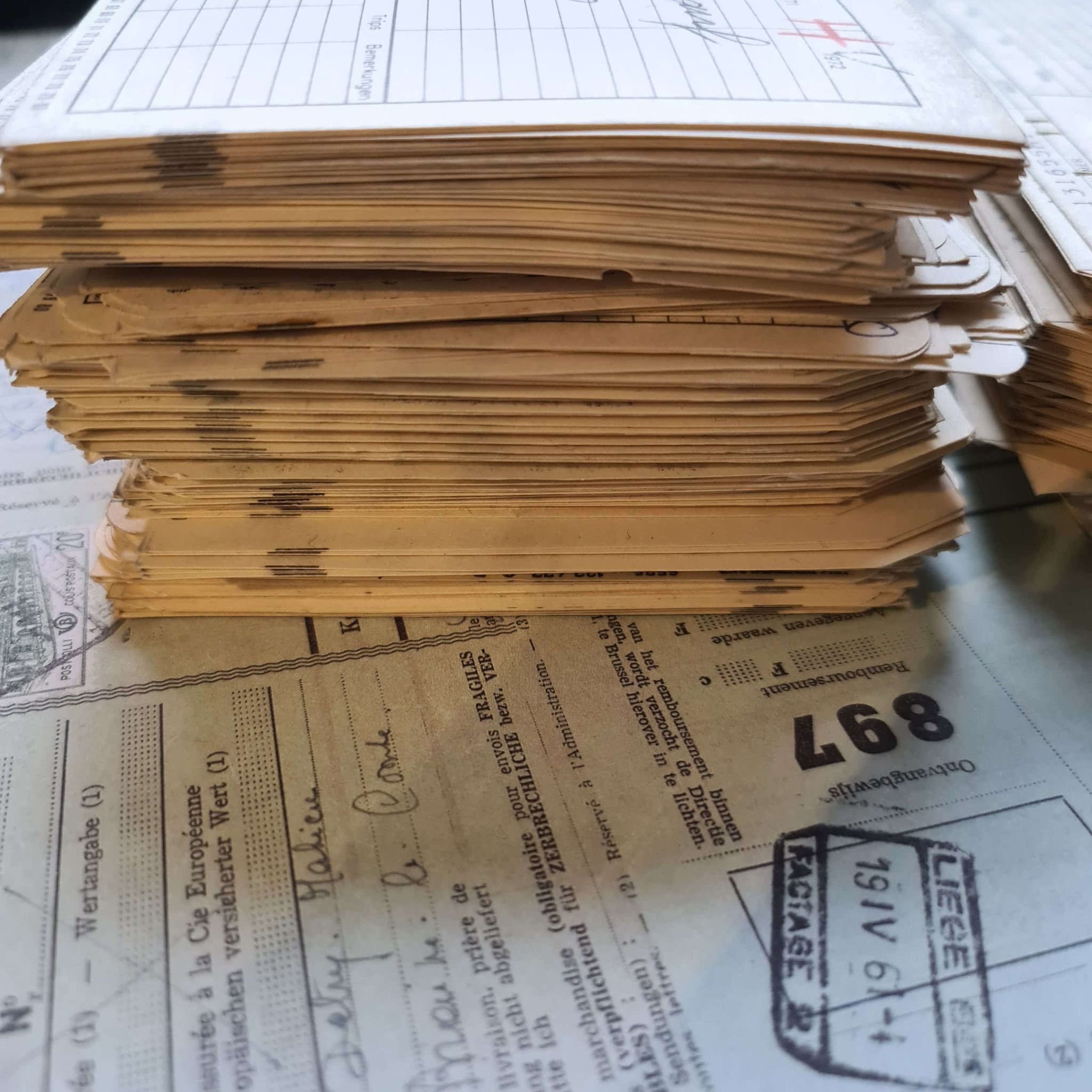 Vintage Index Cards Etsy