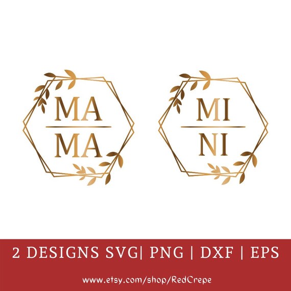 Download Mama Hexagon Svg Mama Mini Floral Hexagon Frame Svg Png ...