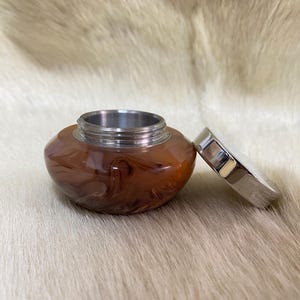 personalized inkwell, handmade catalin inkwell, handmade inkwell, design inkwell, vintage inkwell