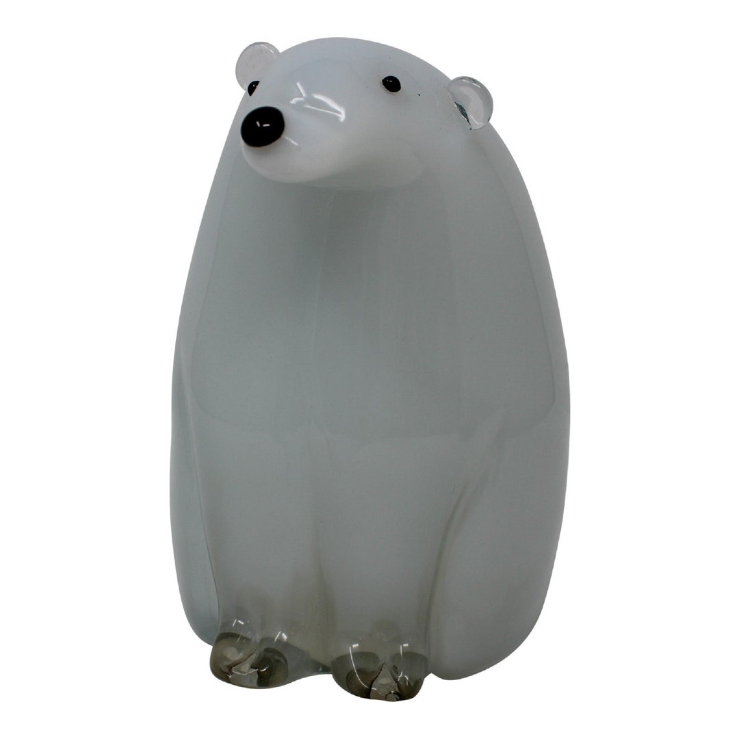 Murano Glass Polar Bear - Etsy