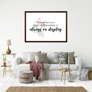 Trust in God Printable, God&#39;s Fingerprint, Encouraging Instant Download, Beauty Quotes Digital Prints, Female Quote Print, Trust God Quotes