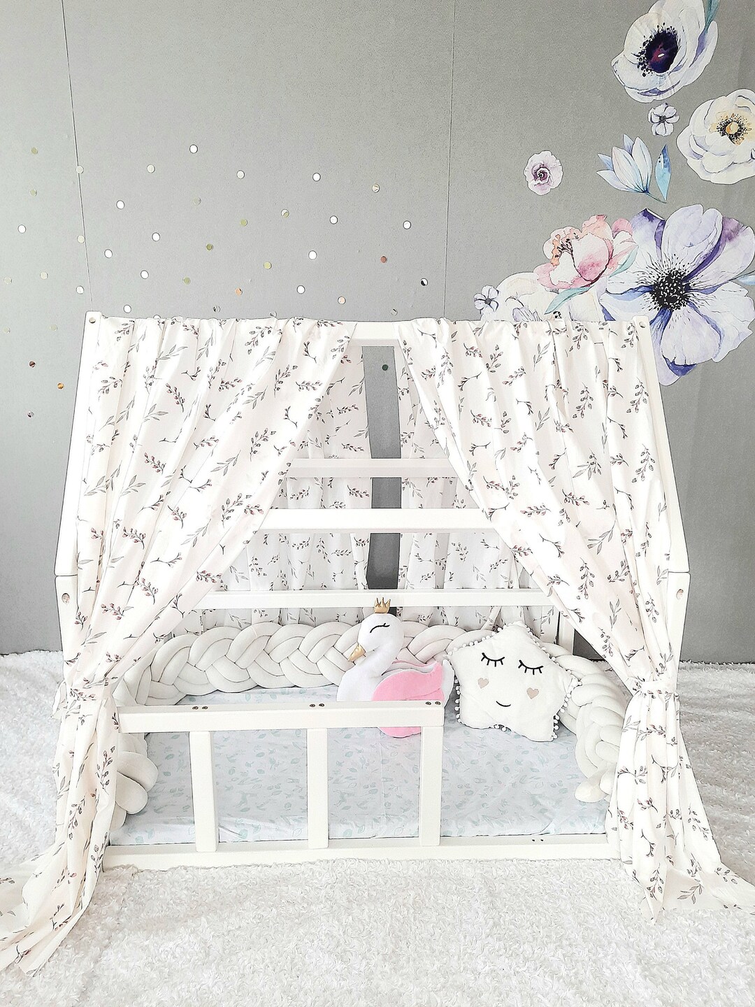 Beige Canopy White Canopy Crib Canopy Light Bed Canopy Etsy