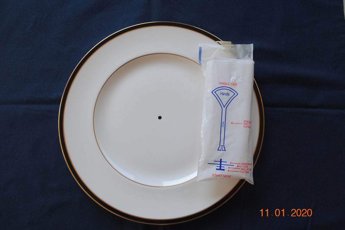 Royal Doulton Minton Fine Bone China SATURN Black/gold Cake Etsy