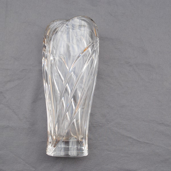 Vintage Lenox Arctic Bloom Crystal Vase