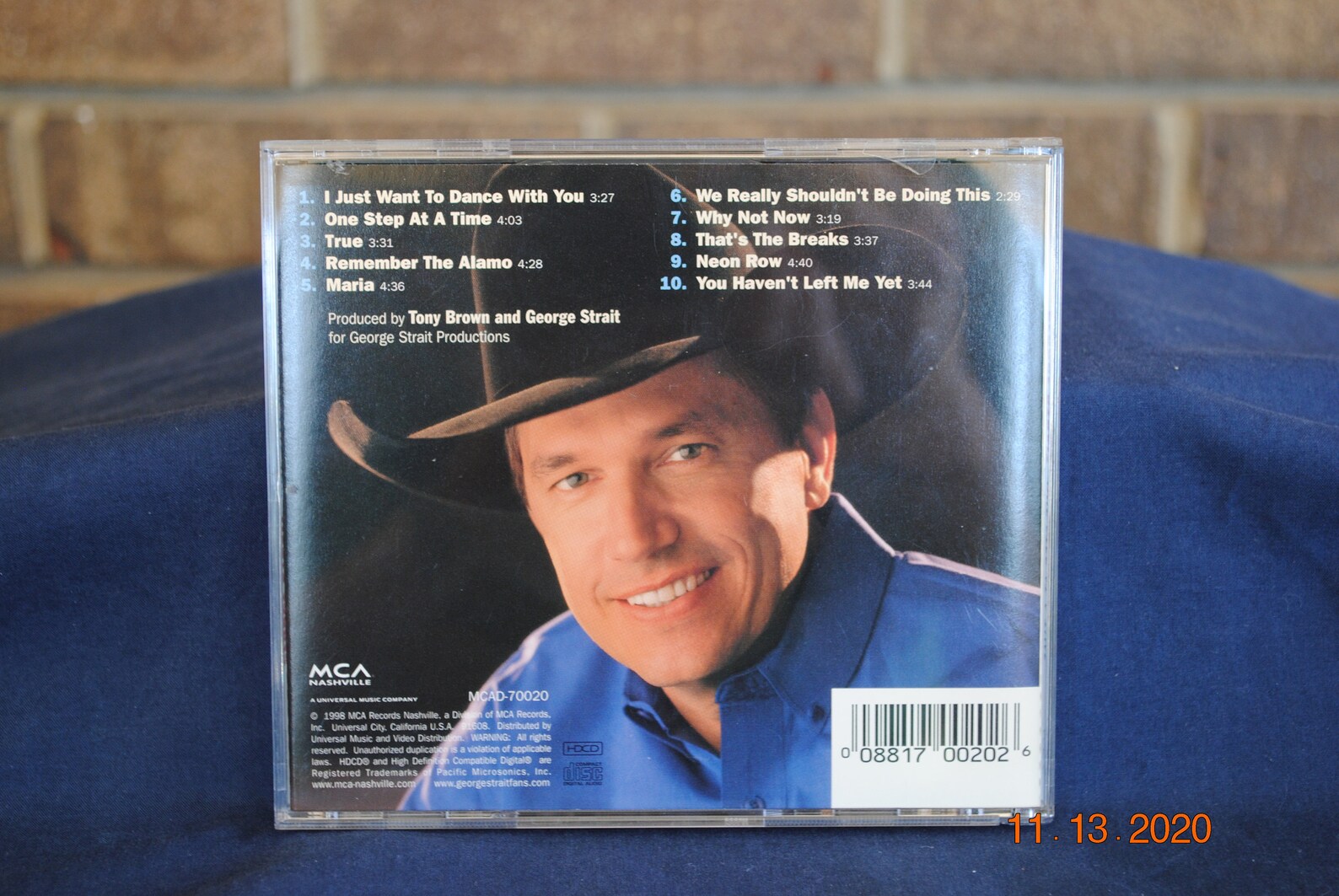 George strait one step at a time cd etsy