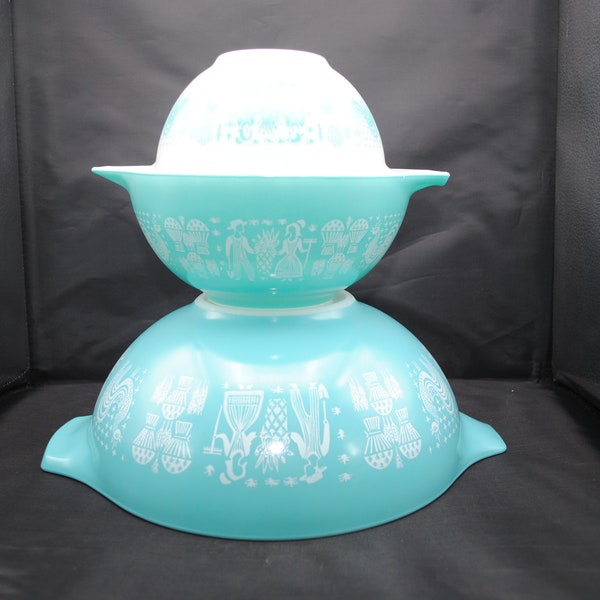 Vintage Pyrex Bowls Etsy