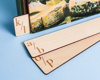 Record Dividers Engraved on Both Sides Double-sided Vinyl Organisers