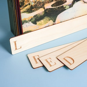 Vinyl Record Dividers Premium // 26 Album Dividers in Total!  Double sided and perfect for Music Storage