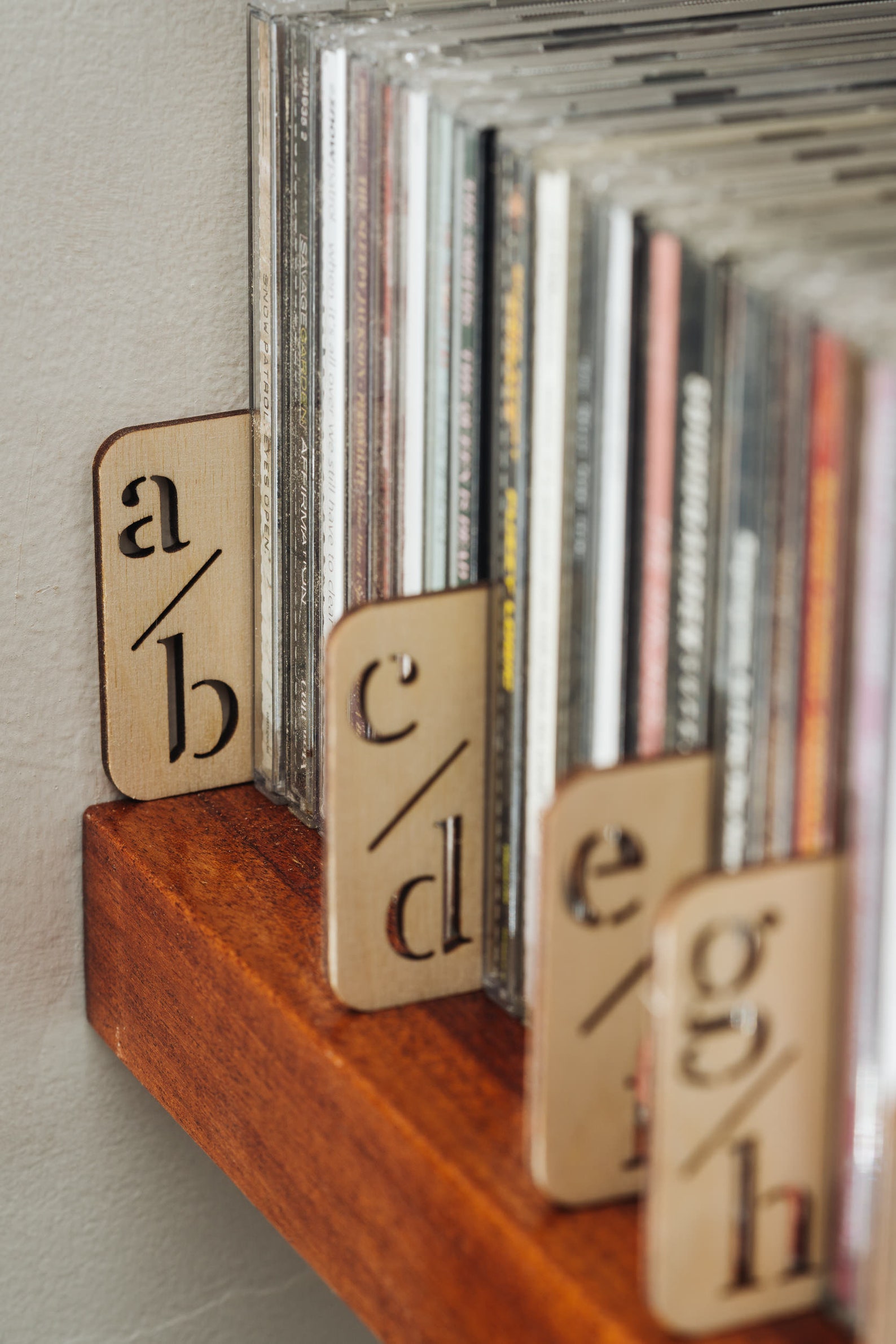 CD Dividers // AZ Dividers Compact Disc Storage Album Etsy