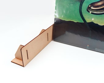 Vinyl Record Backspacers Backstopper | Idea for Kallax & Expedit shelves  |  12" LP Stopper to keep your music collection nice and tidy