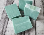 Goat Milk, Aloe Vera Lemongrass Artisan Moisturizing Soap for Face and Body. All Natural, Chemical free Lemongrass Peacock tail soap